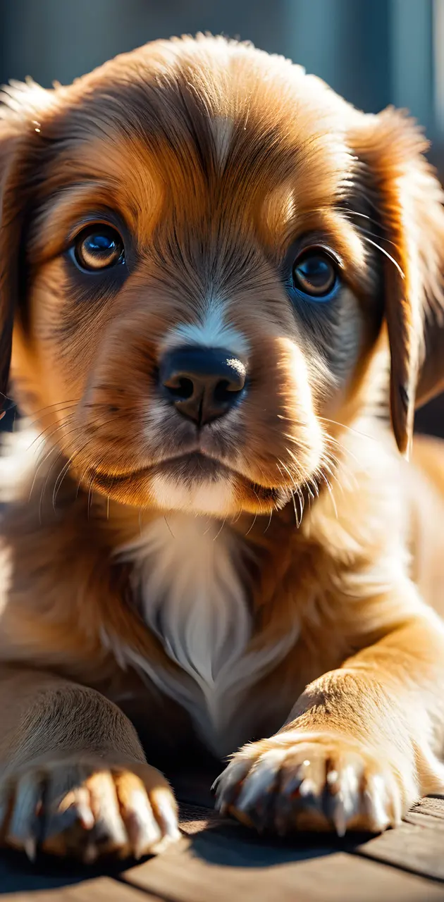 Cute pup