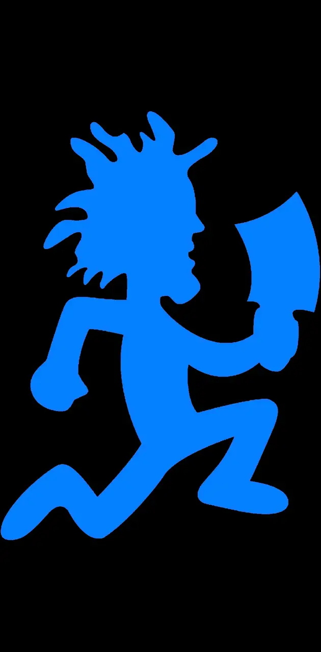 hatchet man logo blue