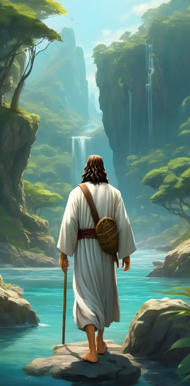 Jesus nas águas do Vale