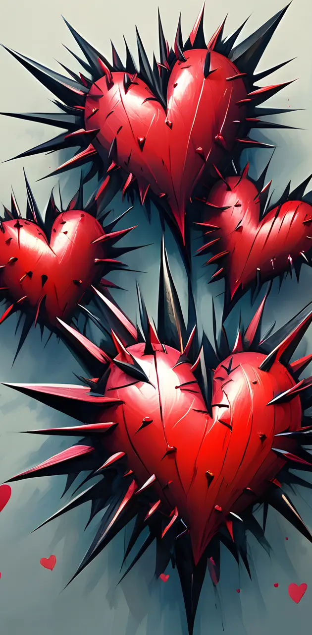 emo hearts