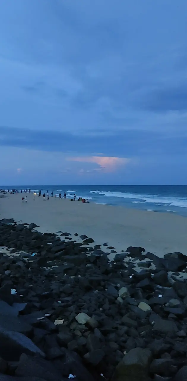 Pondicherry beach 