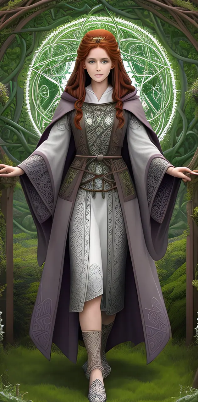 Celtic priestess 