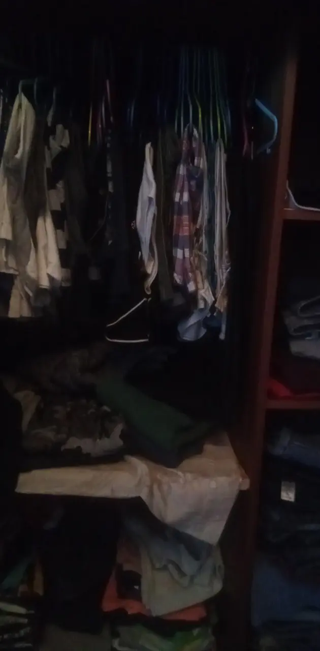 inside wardrobe