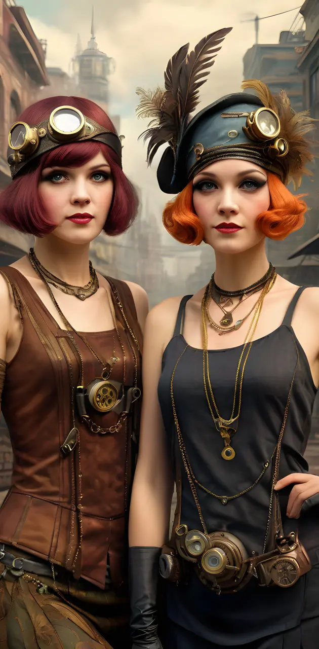 Steam Punk Flappers