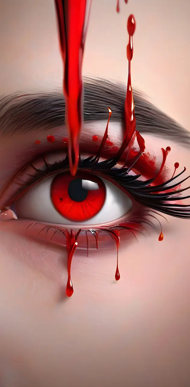 bleeding 
eye