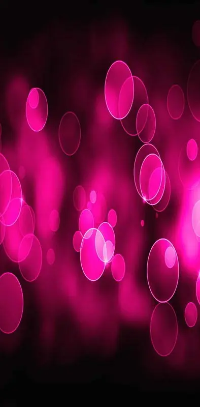 Pink Lighted Circle