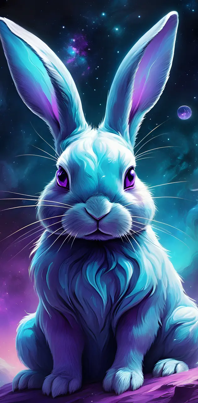 Easter Bunny in Space