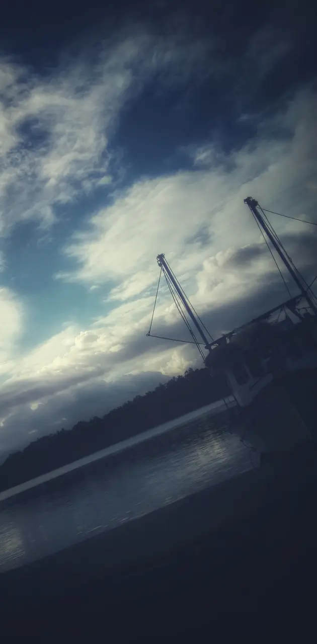 sky and boat