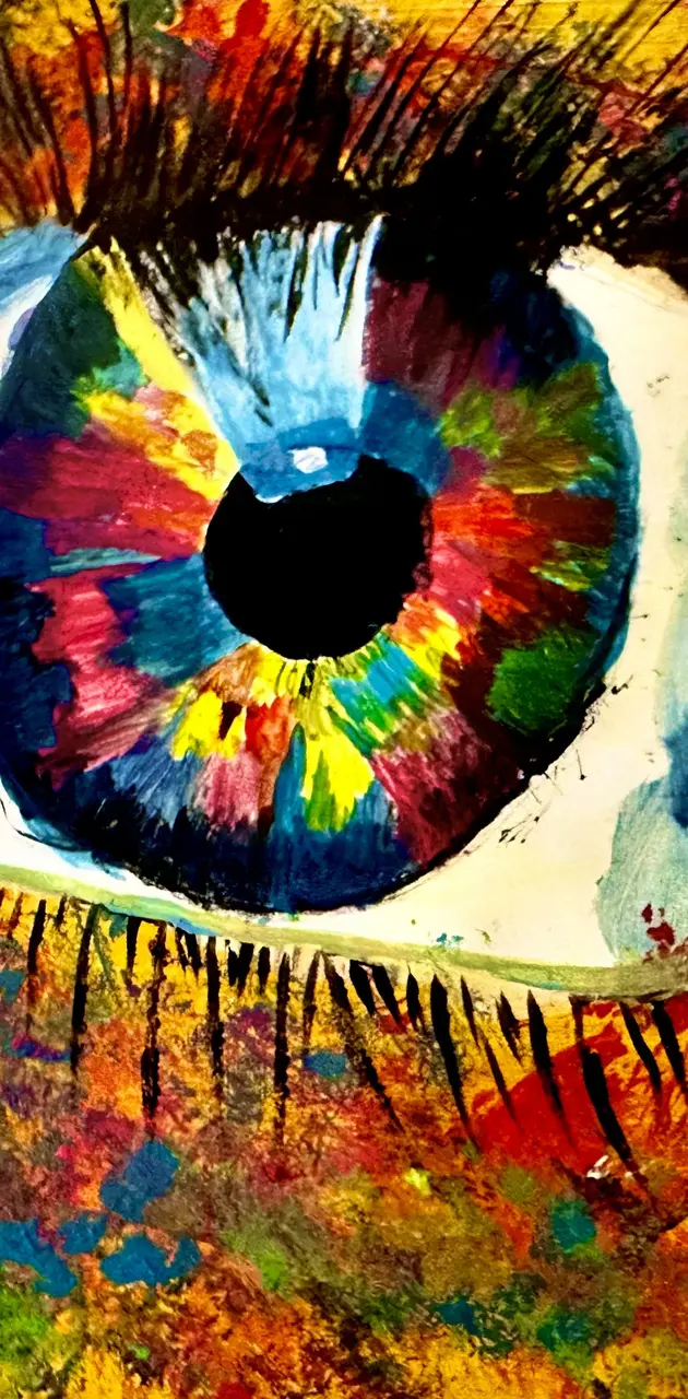Eye painting 