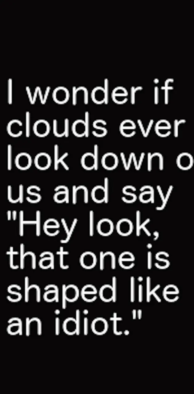 Clouds Humor