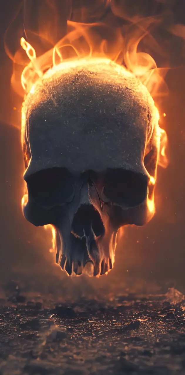 Flame Skull 