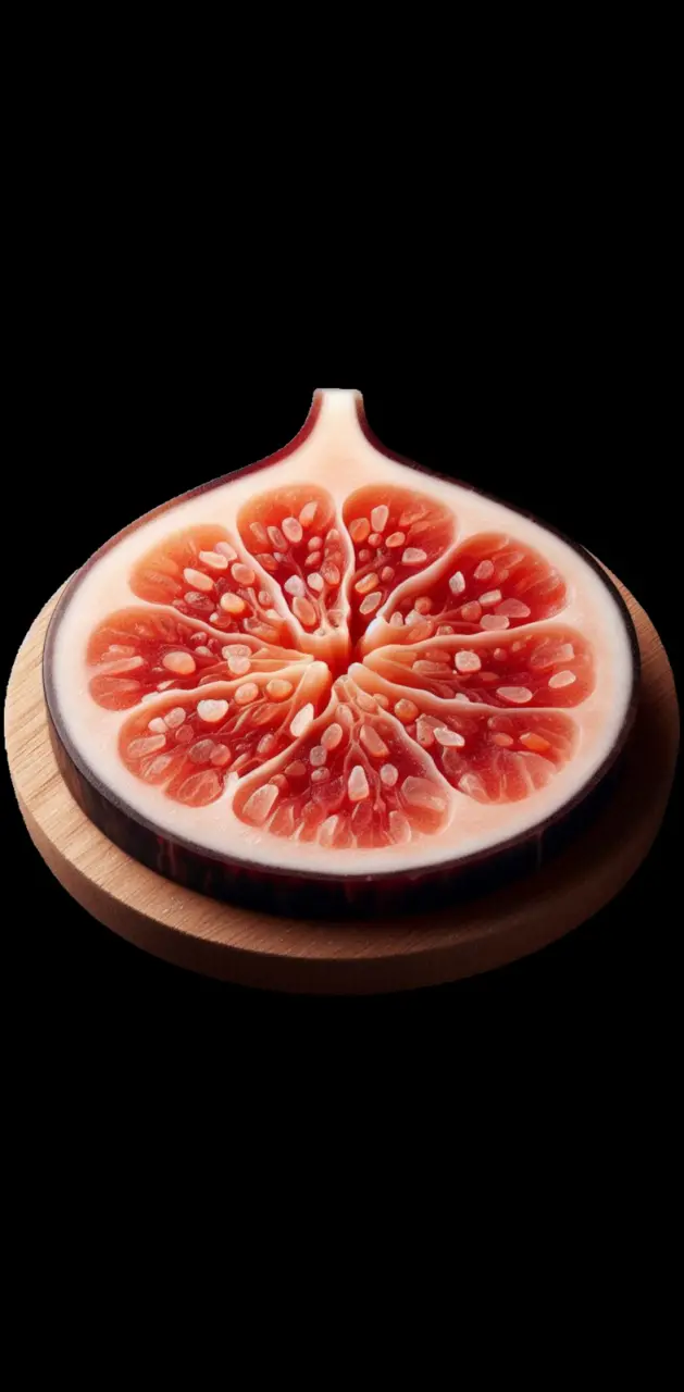 Pink Salt Fig Slice