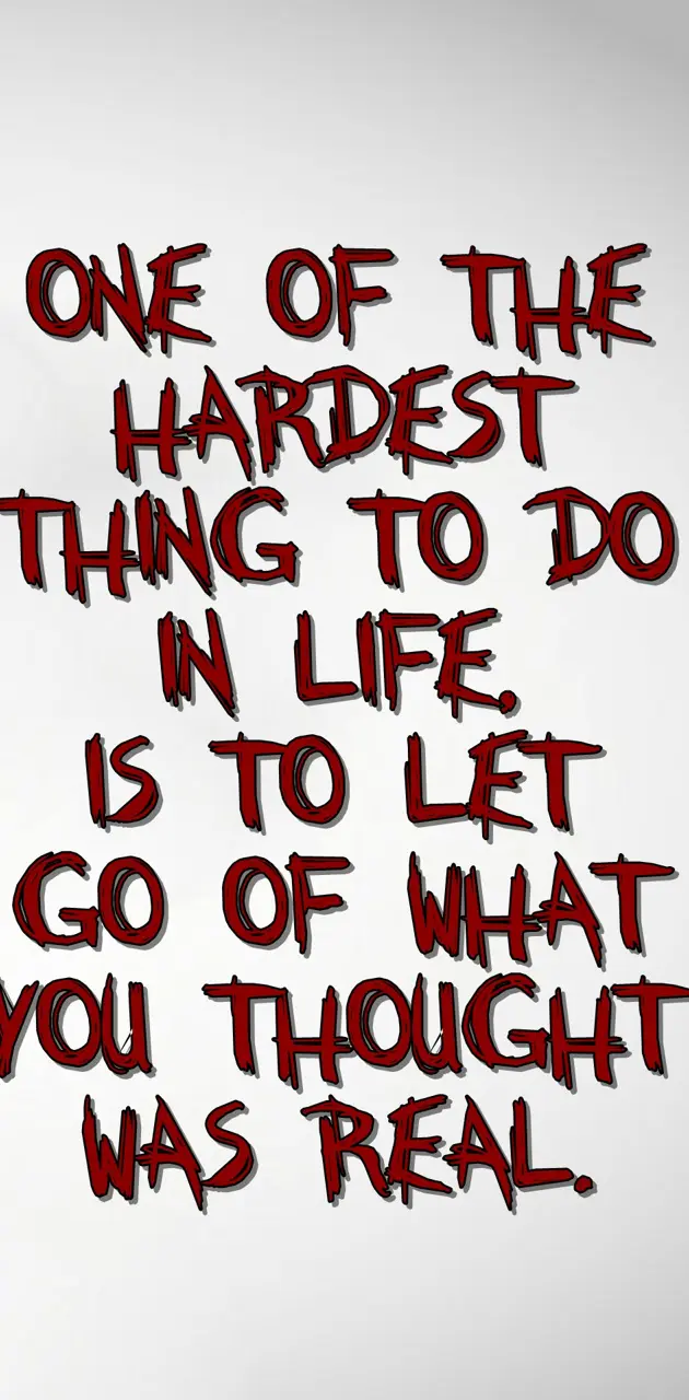 hardest thing