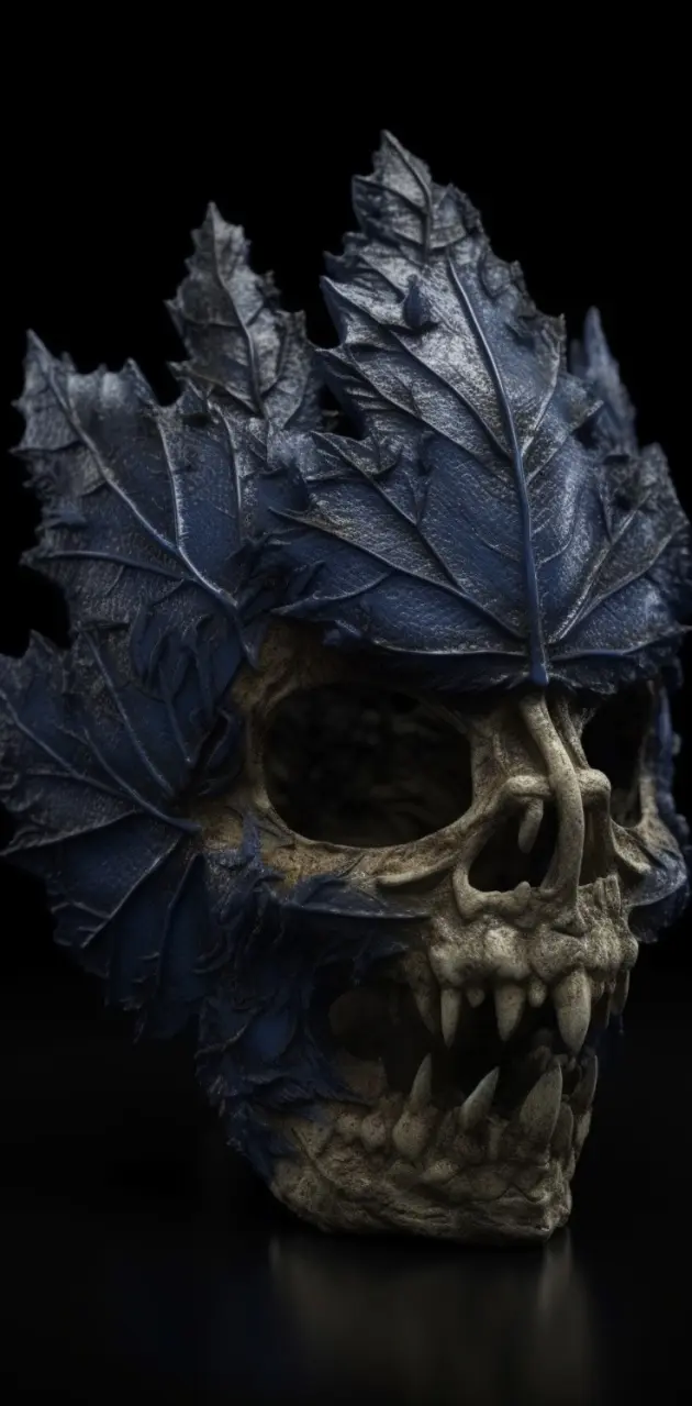 Maple Leafs Skull 03