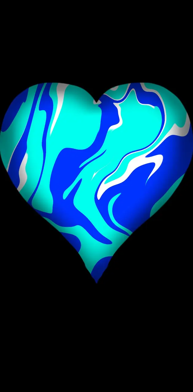Blue Marble Heart