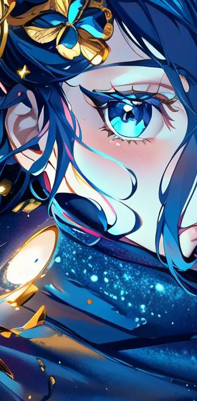 Galaxy Anime Girl