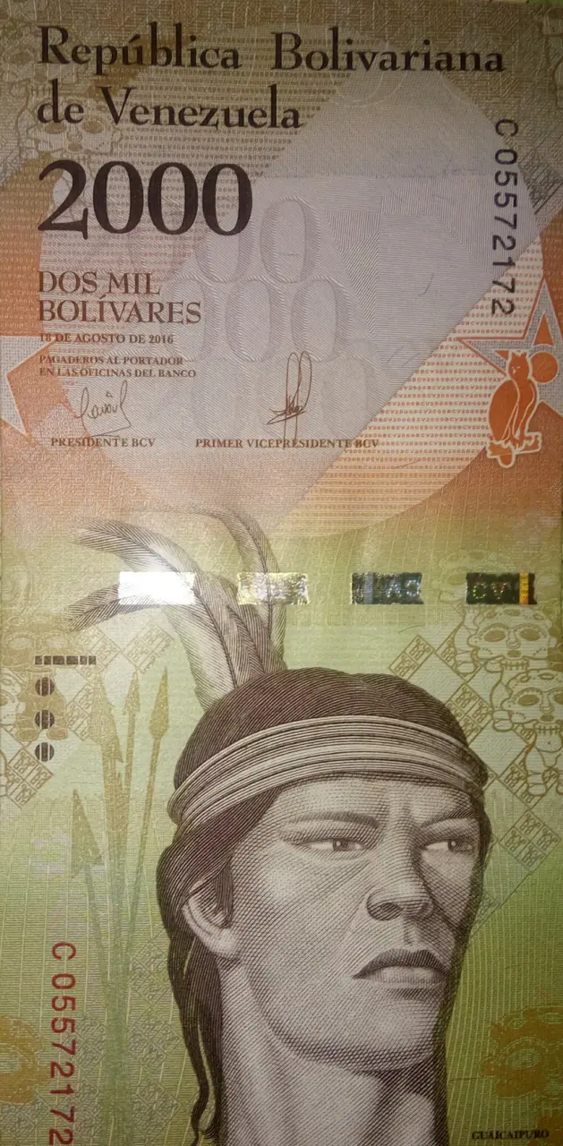 Venezuelan bolivars 