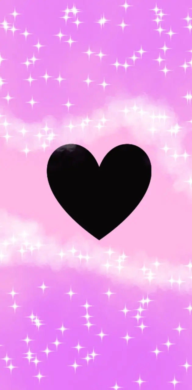 Pink geode heart 