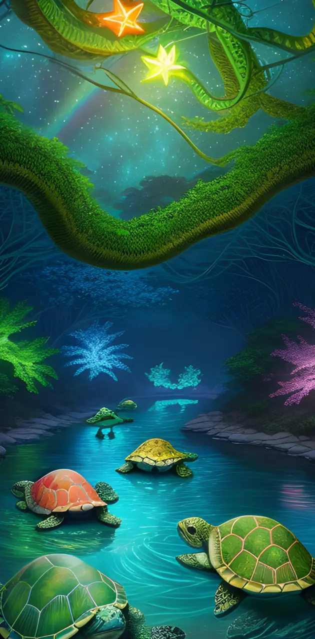 turtles waterway