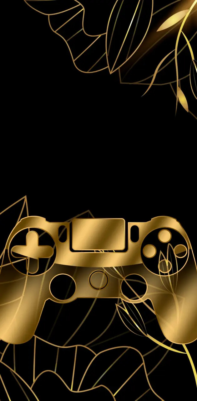 Golden gamepad