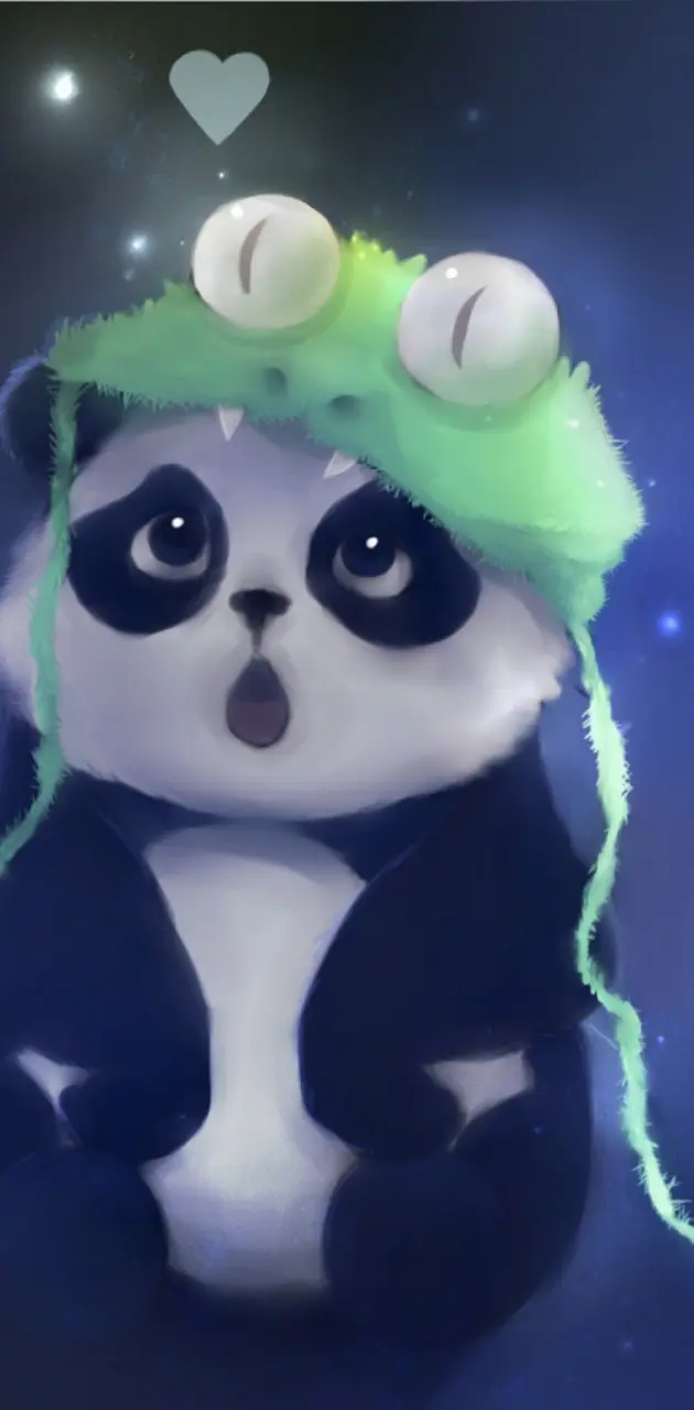 Cute baby panda