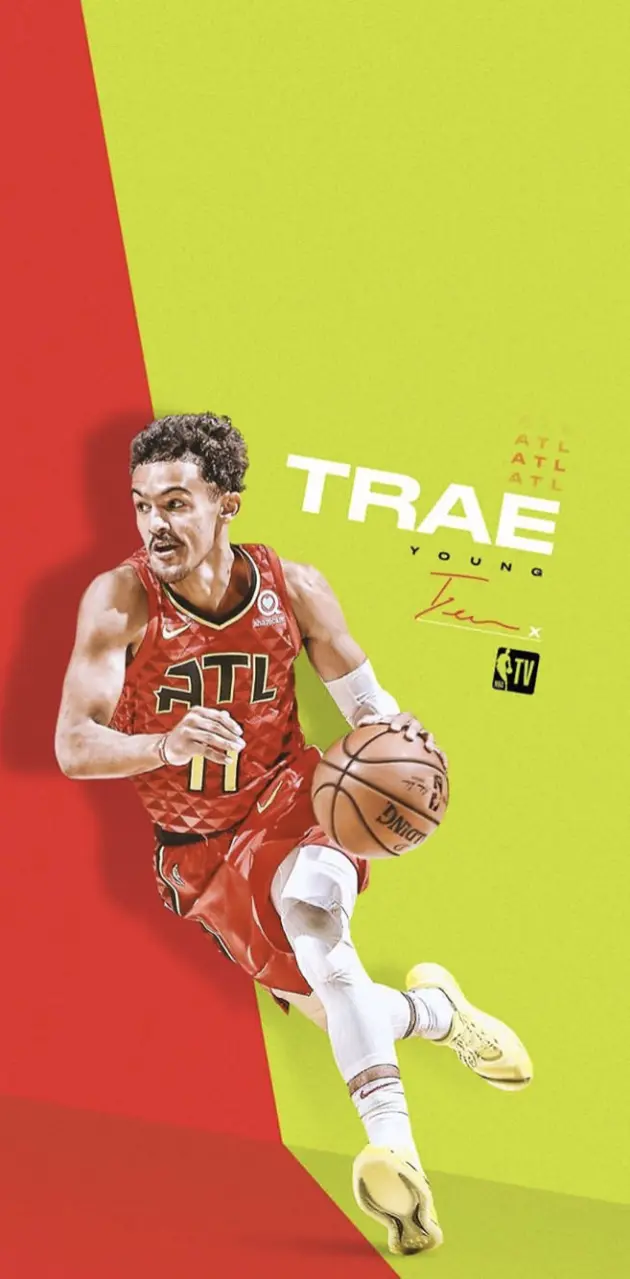 Download Trae Young The Atlanta Hawks Wallpaper