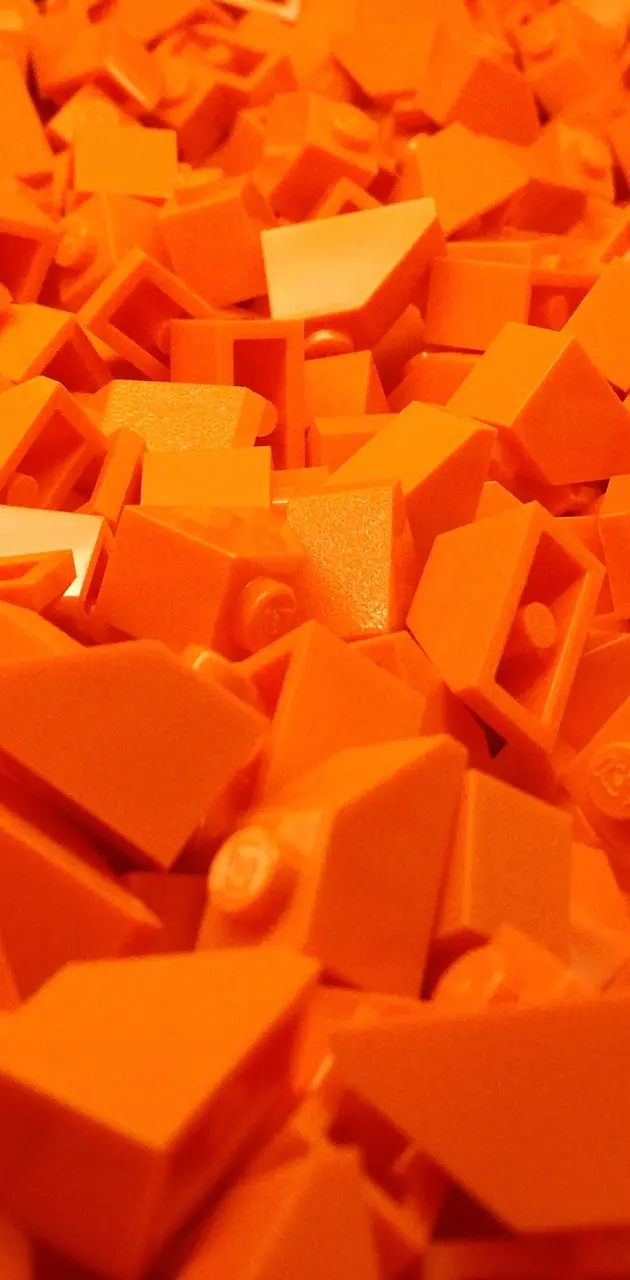 Orange Lego Pieces