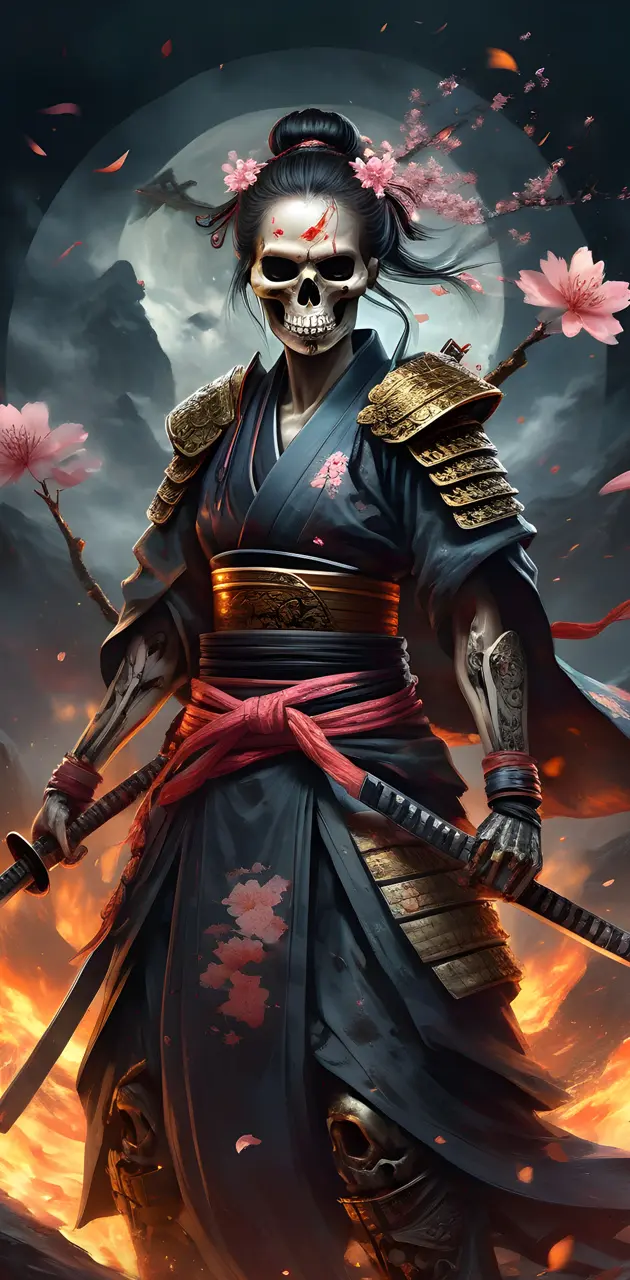 skull samurai