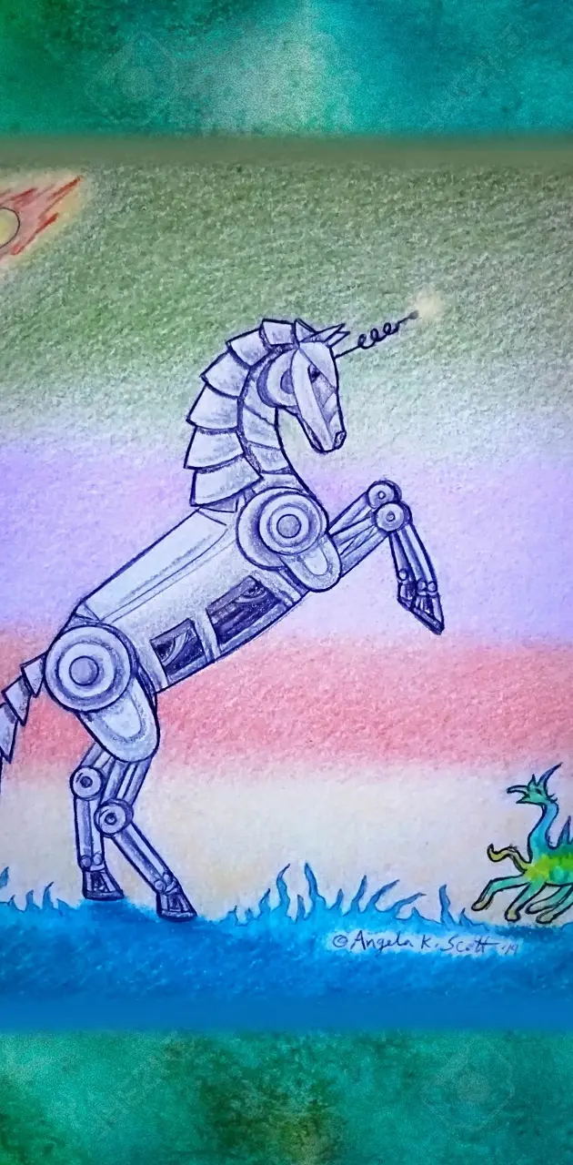 Robo Unicorn art