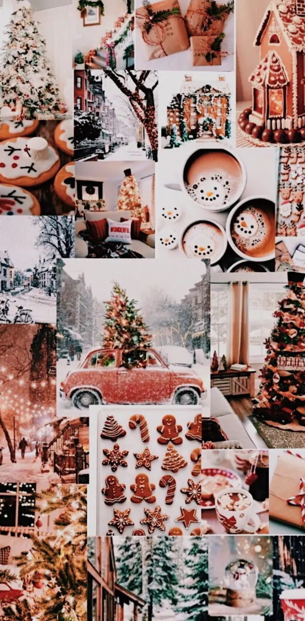 Christmas collage