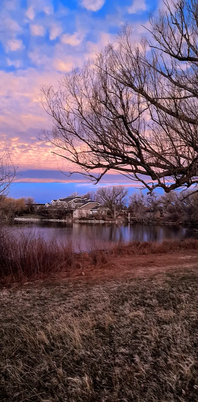 Sunset Sloans lake 