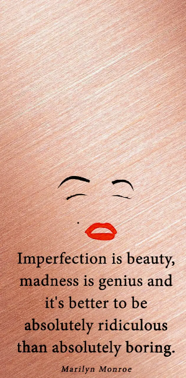 Marilyn Imperfection