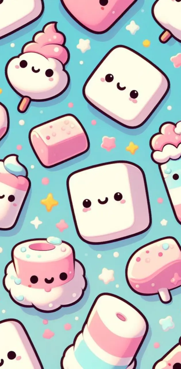 marshmallows cute5