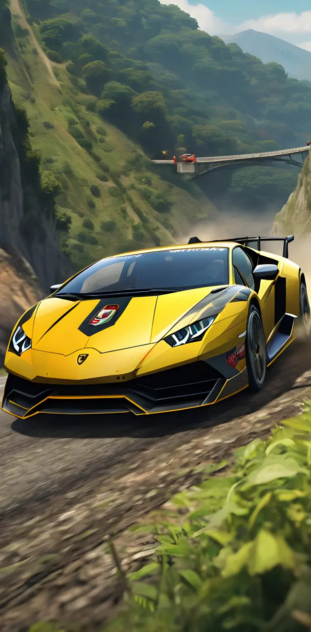 Lamborghini Hurican Rally Racing
