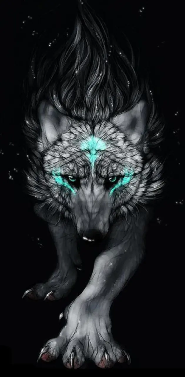 Fantasy wolf