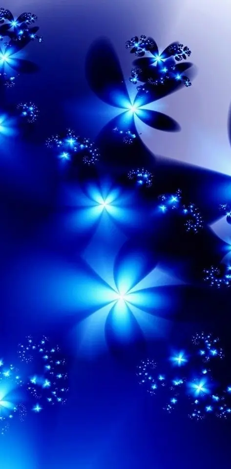 Blue Animated Stars