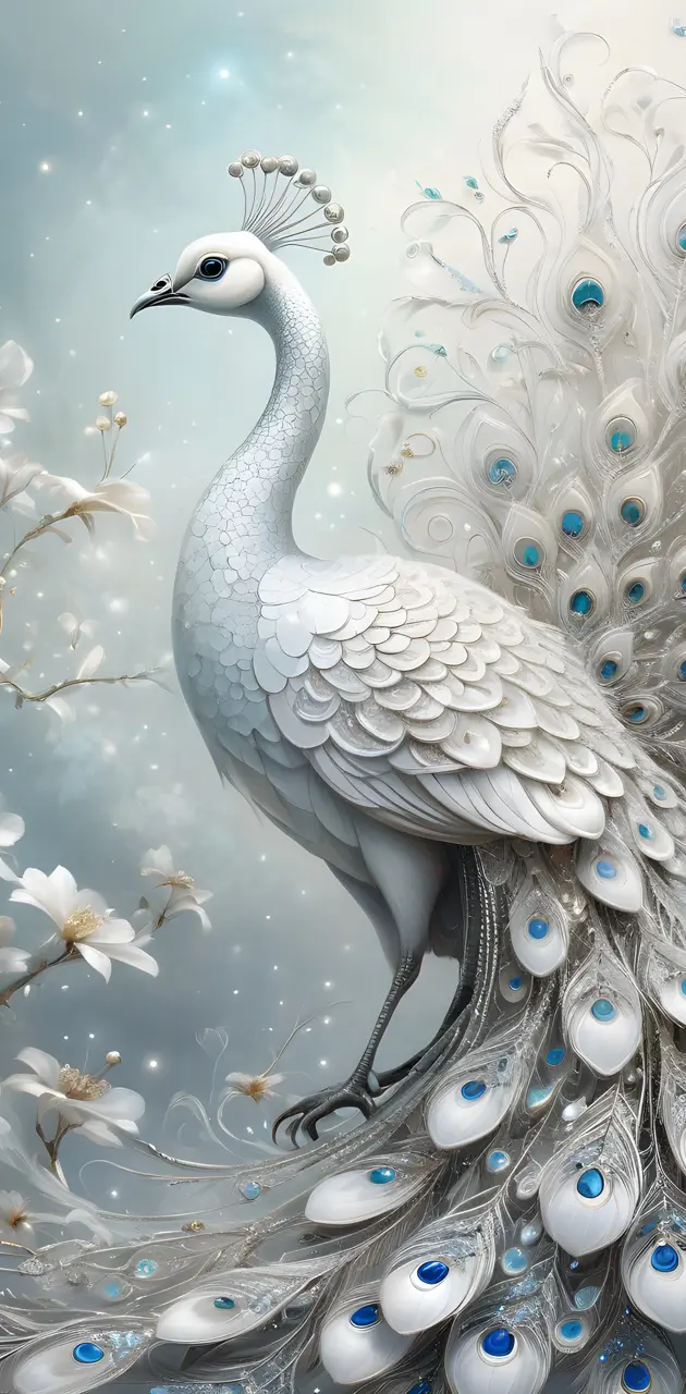white peacock 2