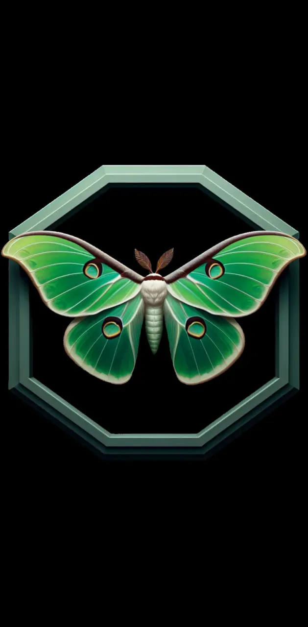 Green Luna Moth