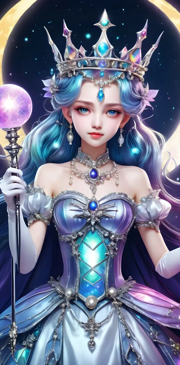 Gothic Pearl Queen Fairy