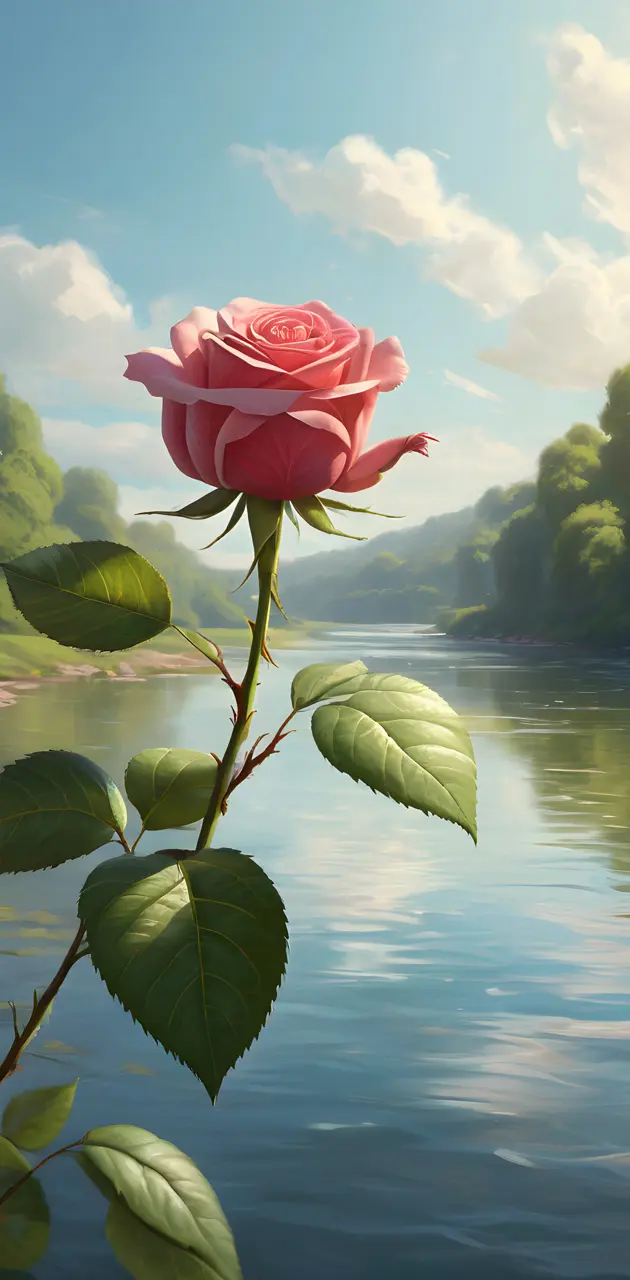 River rose