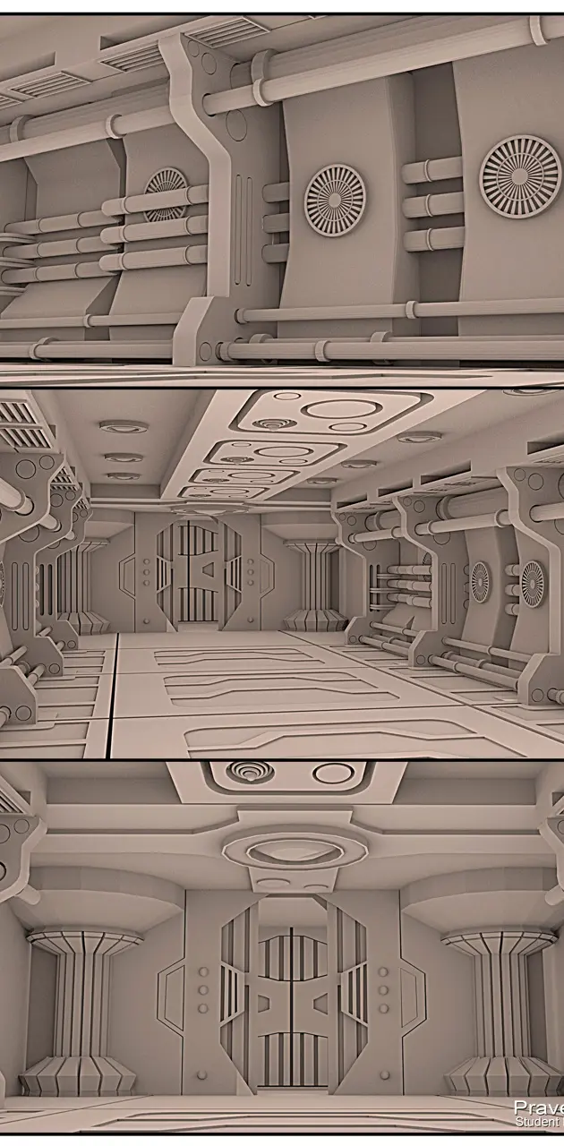 spaceship interior