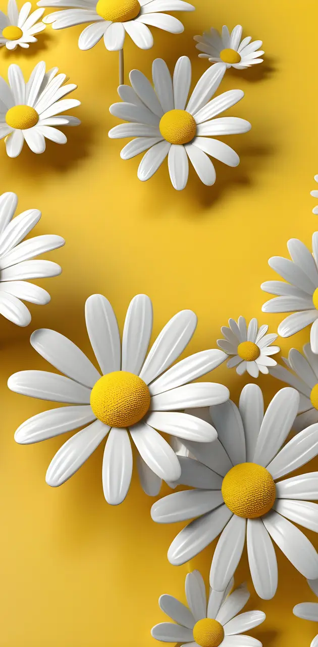 Daisy flowers yellow