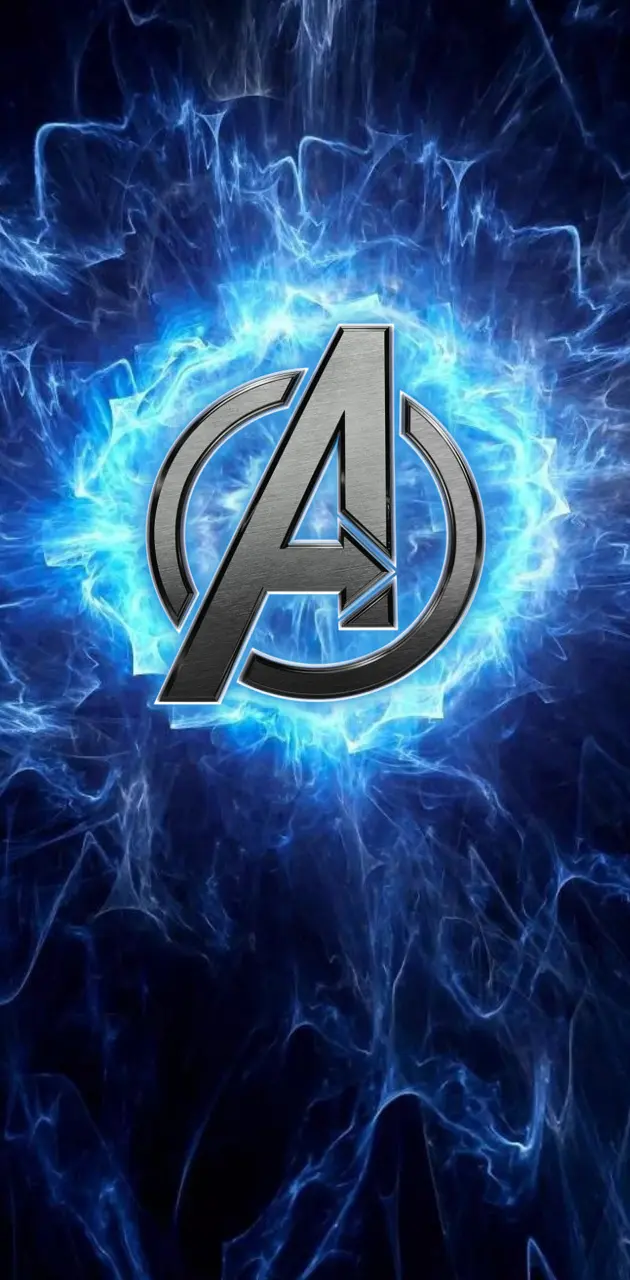 Avengers Symbol Blue