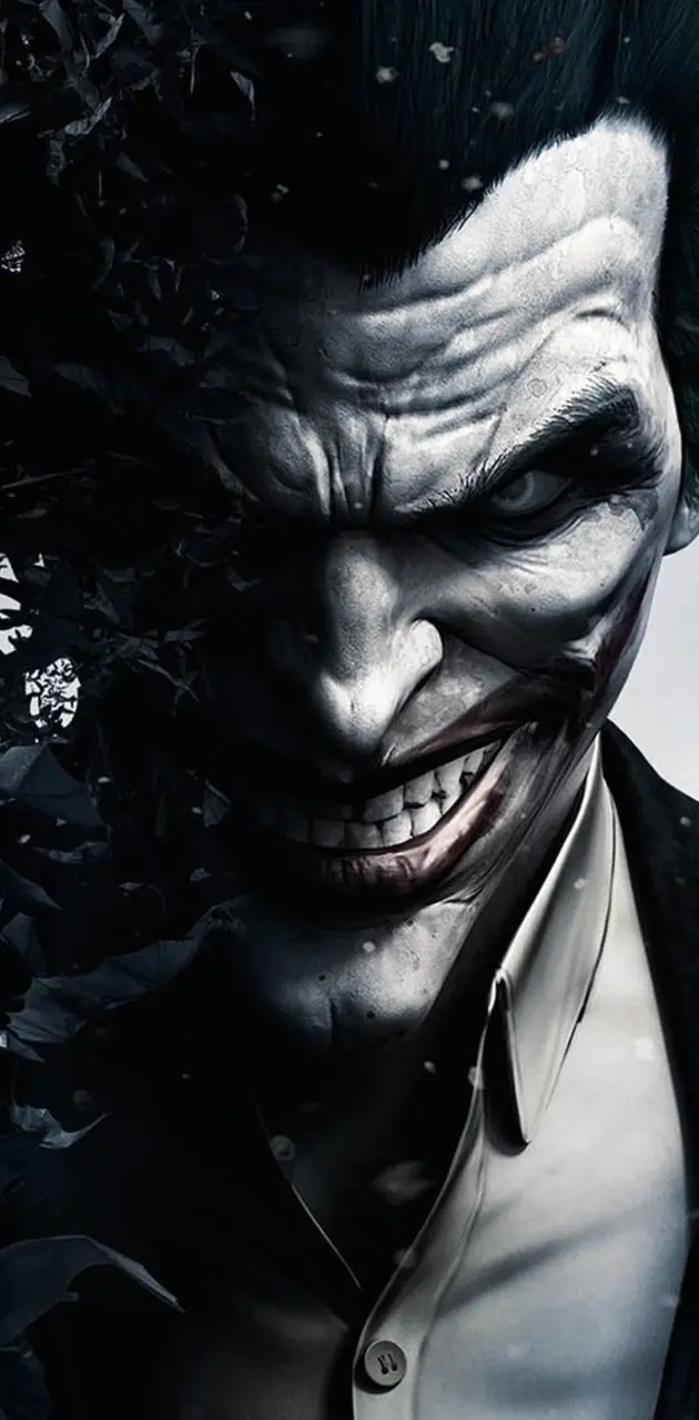 Joker Black white