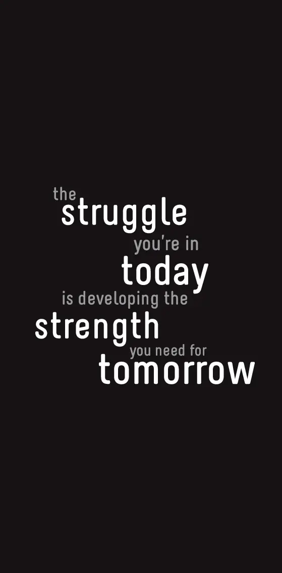 Strength for tomorro