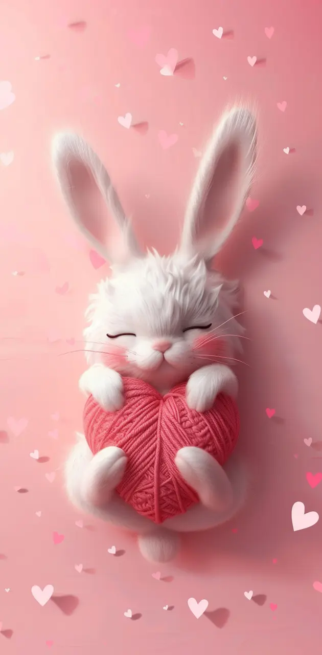 Heart bunny Deux