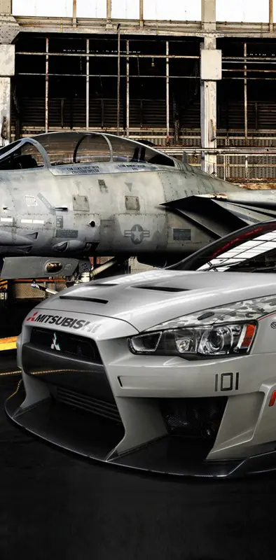 Fighter And Car Hd