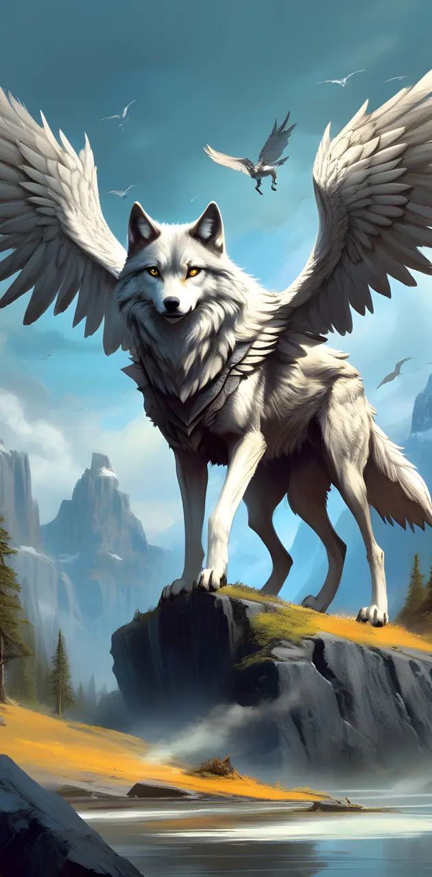 White Winged Wolf