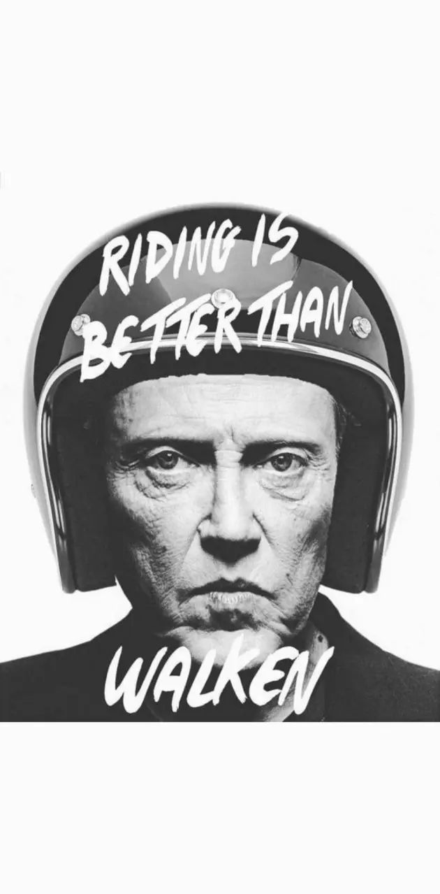 Riding is better 