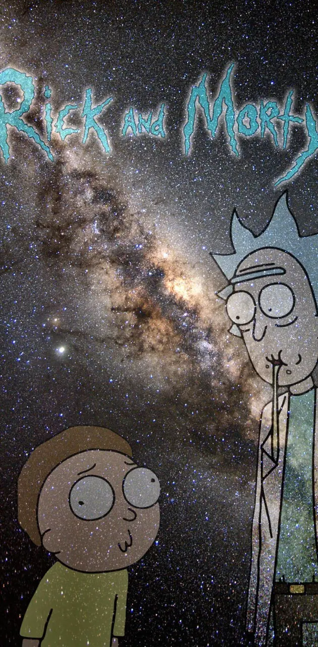 Download Rick And Morty Phone It Wallpaper